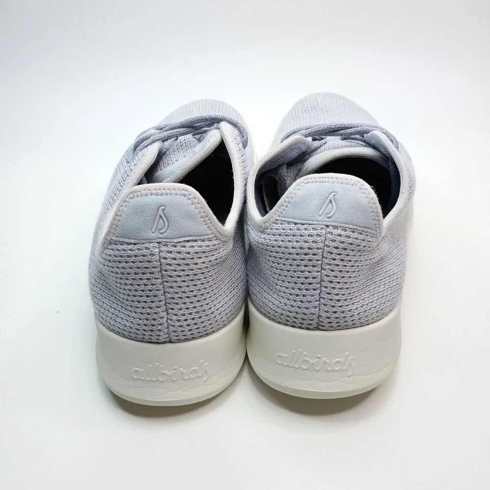 Allbirds Tree Runners Men 12 Light Blue Lavender Eucalyptus Mesh Sneakers TR M12